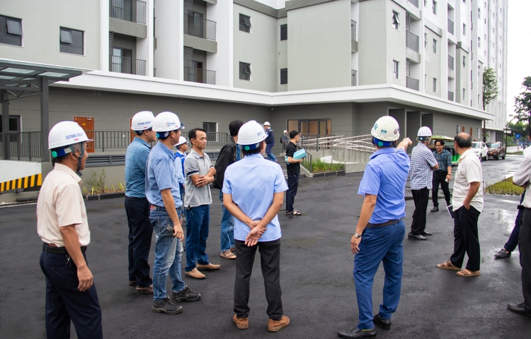 WEST SKY 4: HOÀN THIỆN CHẤT LƯỢNG, ĐOÀN KIỂM TRA SỞ XÂY DỰNG TP. HUẾ KIỂM TRA CÔNG TÁC NGHIỆM THU HOÀN THÀNH